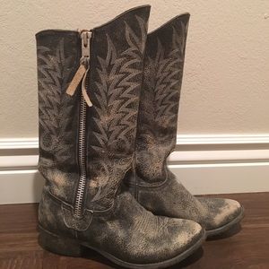 Old Gringo High/Low Zip Boots