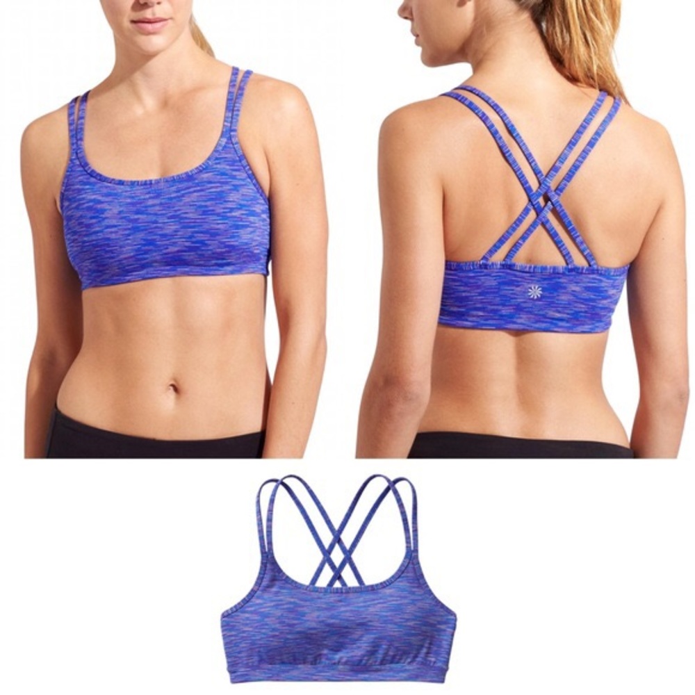 NWT Athleta Space Dye Full Focus Bra XXS