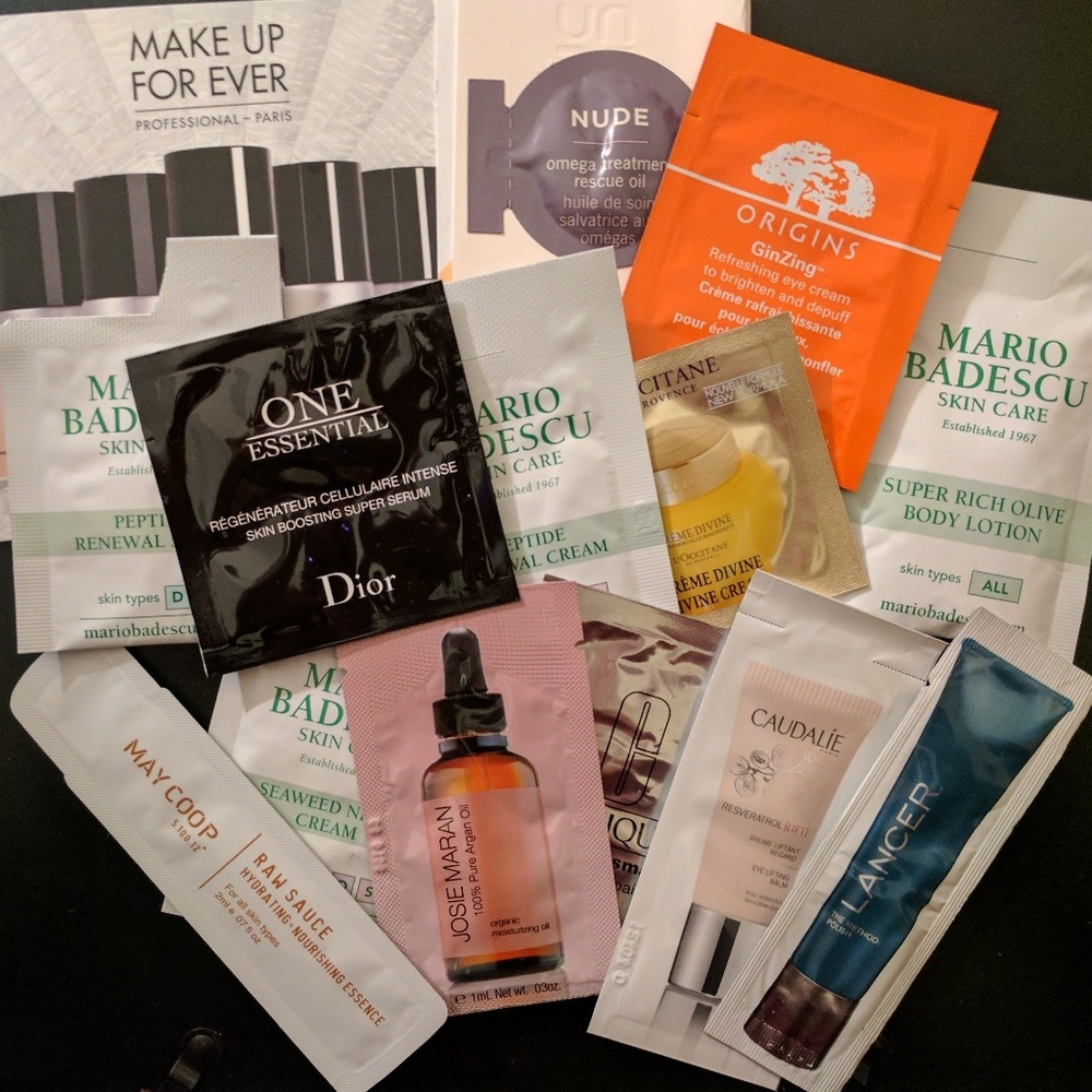 Free Beauty Sample with $10+ purchase!