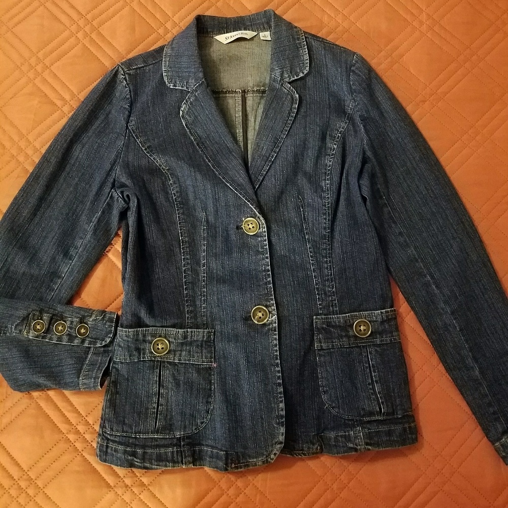 St John's Bay Jean Jacket