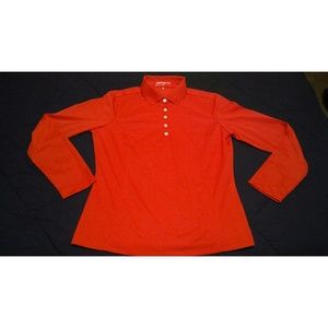 NIKE GOLF WOMENS DRI-FIT BUTTON UP