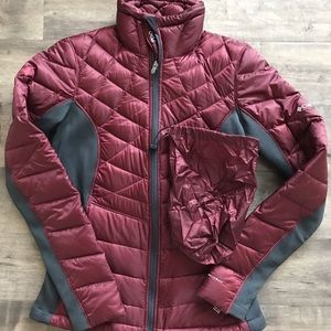 XS Columbia 700 fitted packable jacket