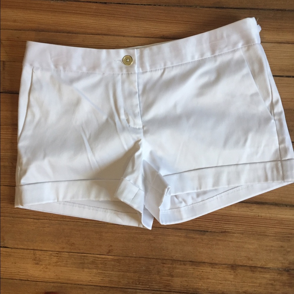 White shorts