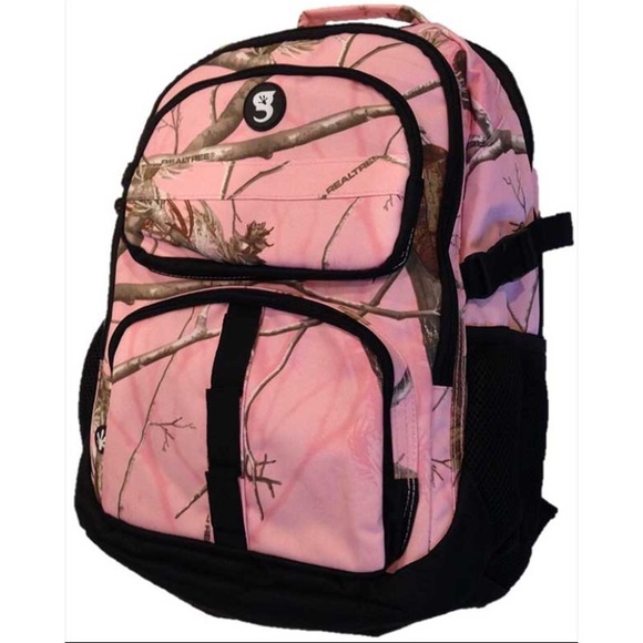 Bags Pink Camouflage Backpack Poshmark