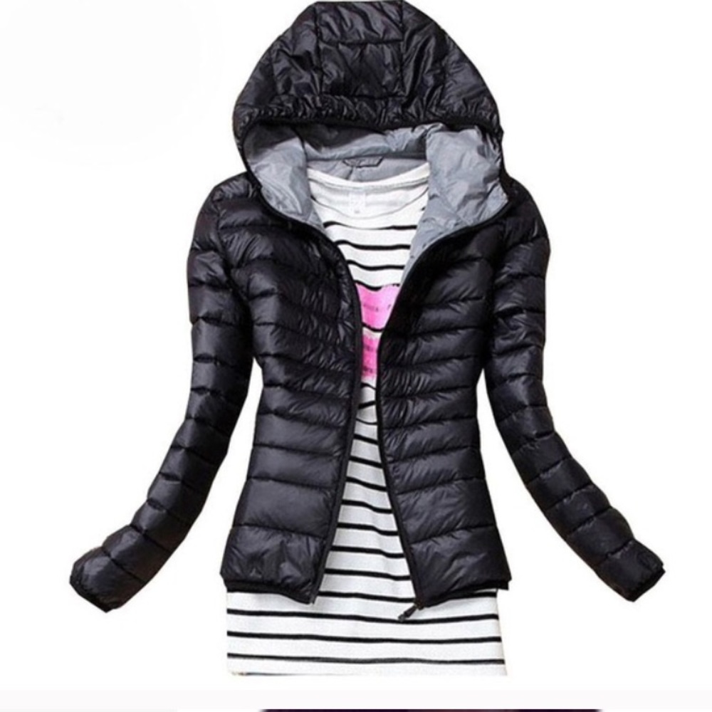New with tags Black puffer jacket! - Picture 1 of 4