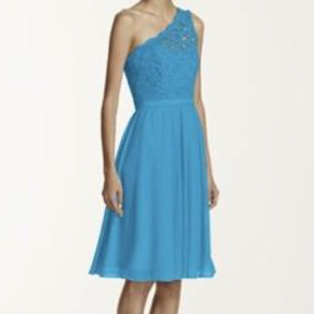 One shoulder dress - worn once!