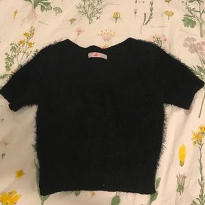 American apparel fuzzy shirt
