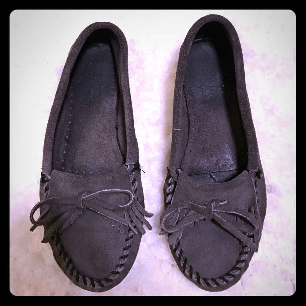 🙊LAST CHANCE! Minnetonka Suede Moccasin 7