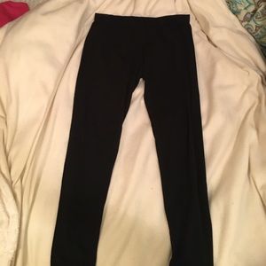 Large black leggings
