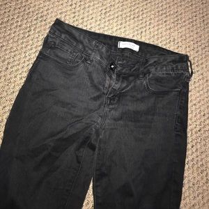 Bullhead black pants // pac sun