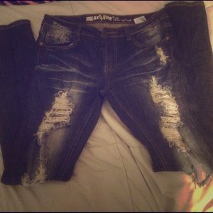 Machine nouvelle mode jeans