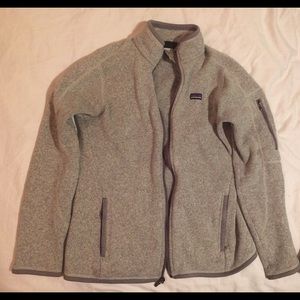 Grey Fleece Patagonia Sweater size M