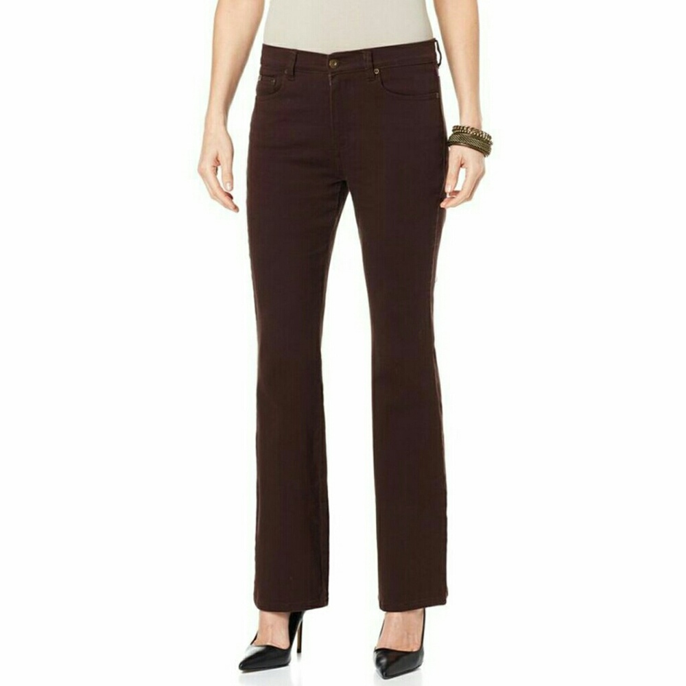 NEW Diane Gilman Bootcut Pants Size 6P