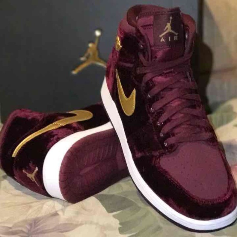 Velvet Jordan 1