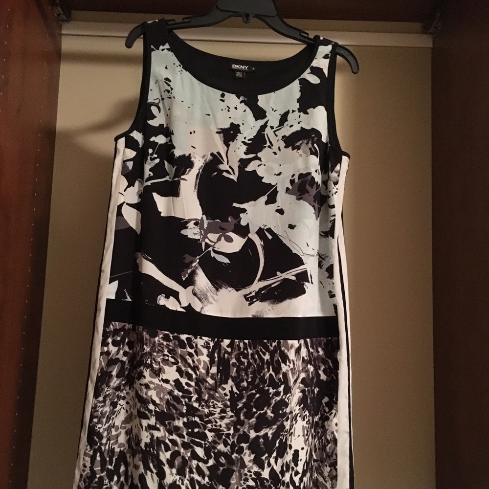 A two patterned cheetah print dress that is light!