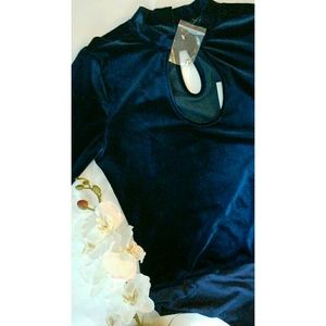 FINAL PRICE❗NWT❤Sexy velvet bodysuit