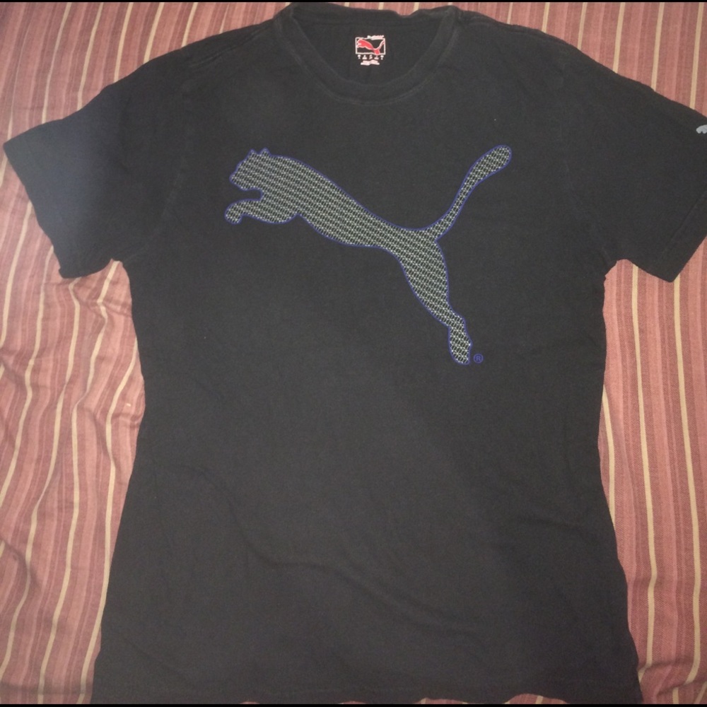 Black Puma T Shirt
