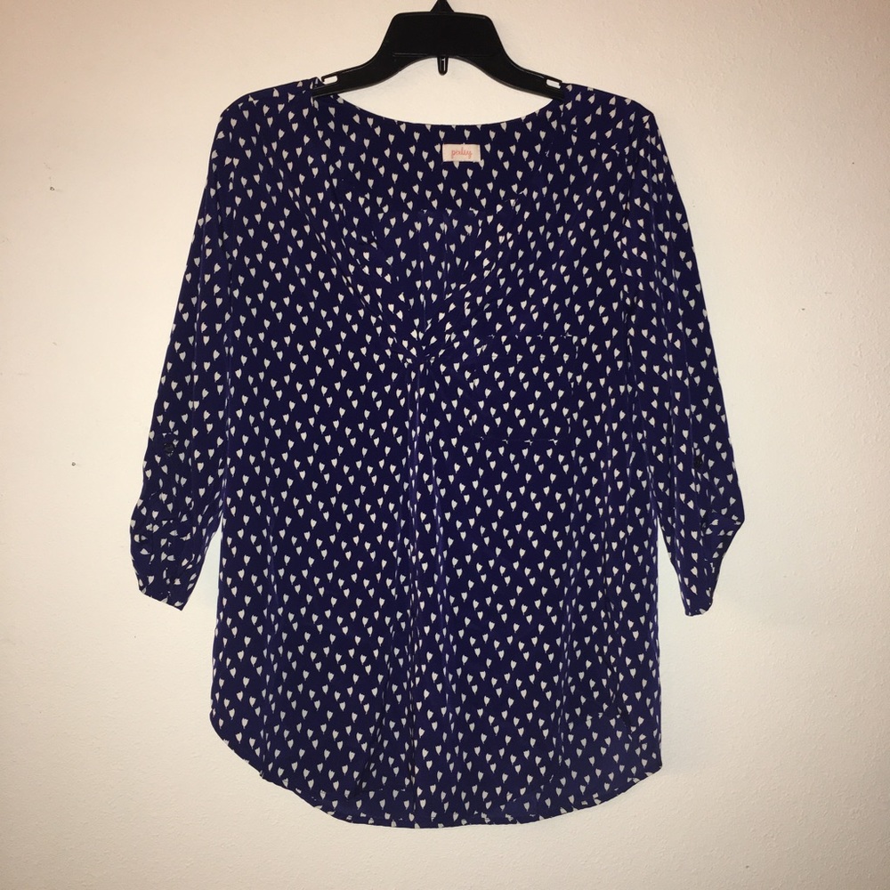 Stitch Fix Pixley Tulip Polka-Dot Blouse