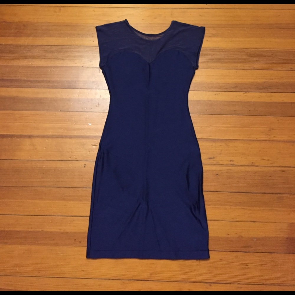 American Apparel bodycon mesh dress