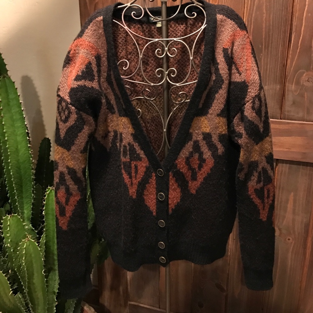 Southwestern cardigan