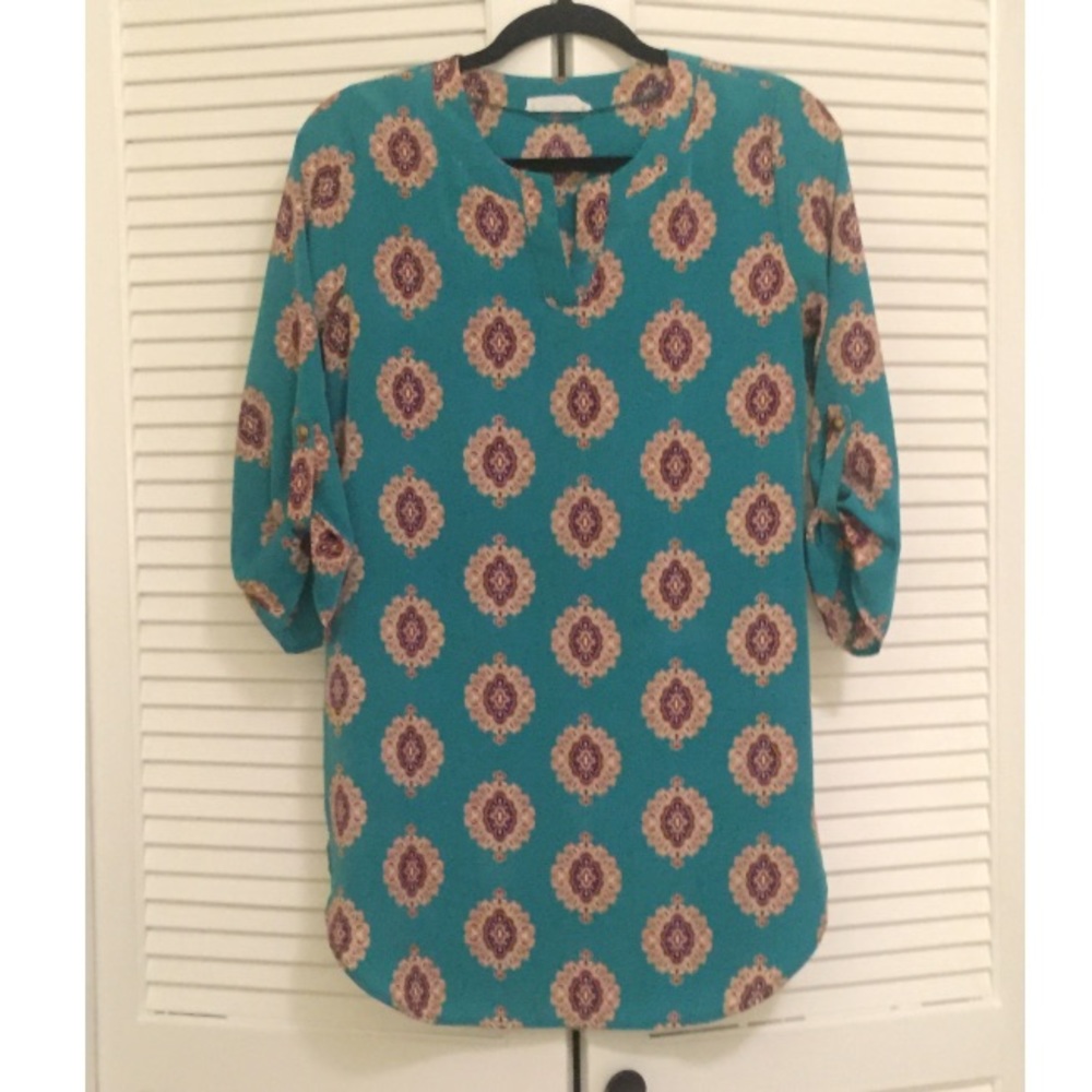 Turquoise tunic