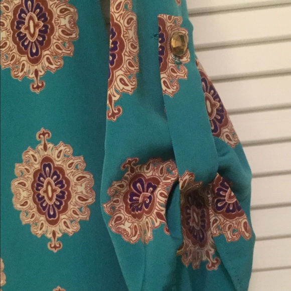Turquoise tunic - Picture 3 of 3