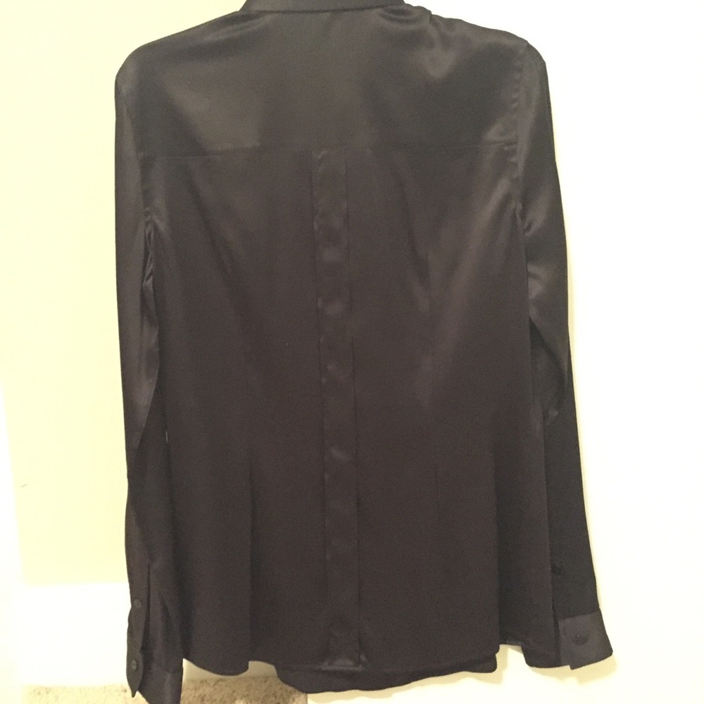 Dolce & Gabbana - Black silk button up blouse - Picture 6 of 7