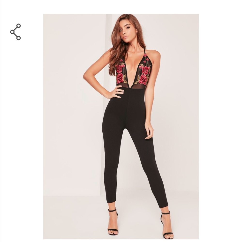 Mesh jumpsuit