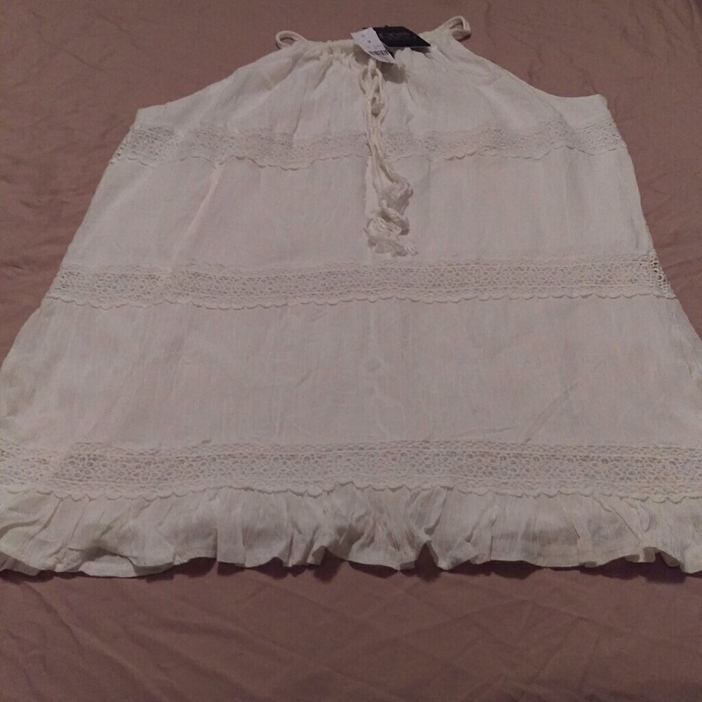 One Way Bohemian White Summer Dress