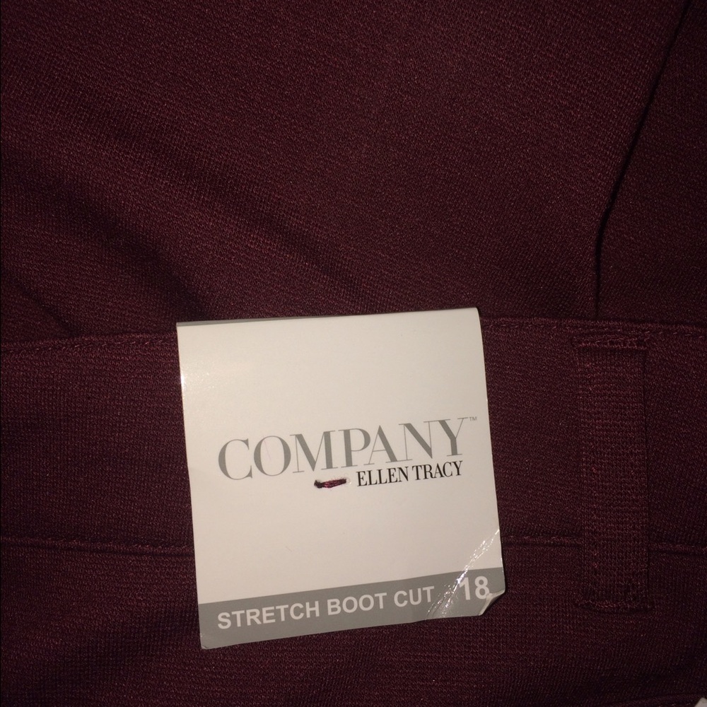 stretch boot cut pants - Picture 2 of 3