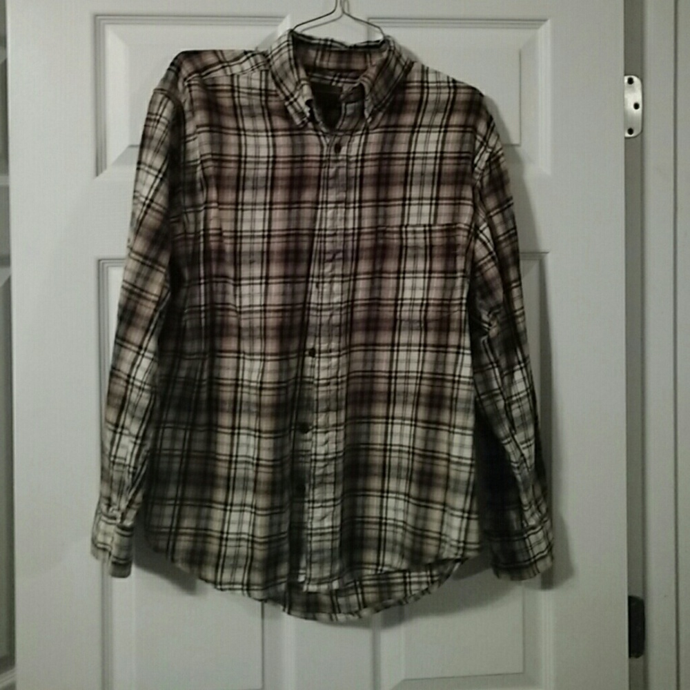 Men long sleeve flannel