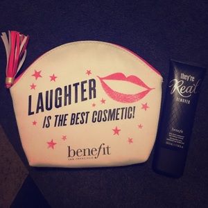 NEW Benefit makeup bag and Eye Makeup Remover