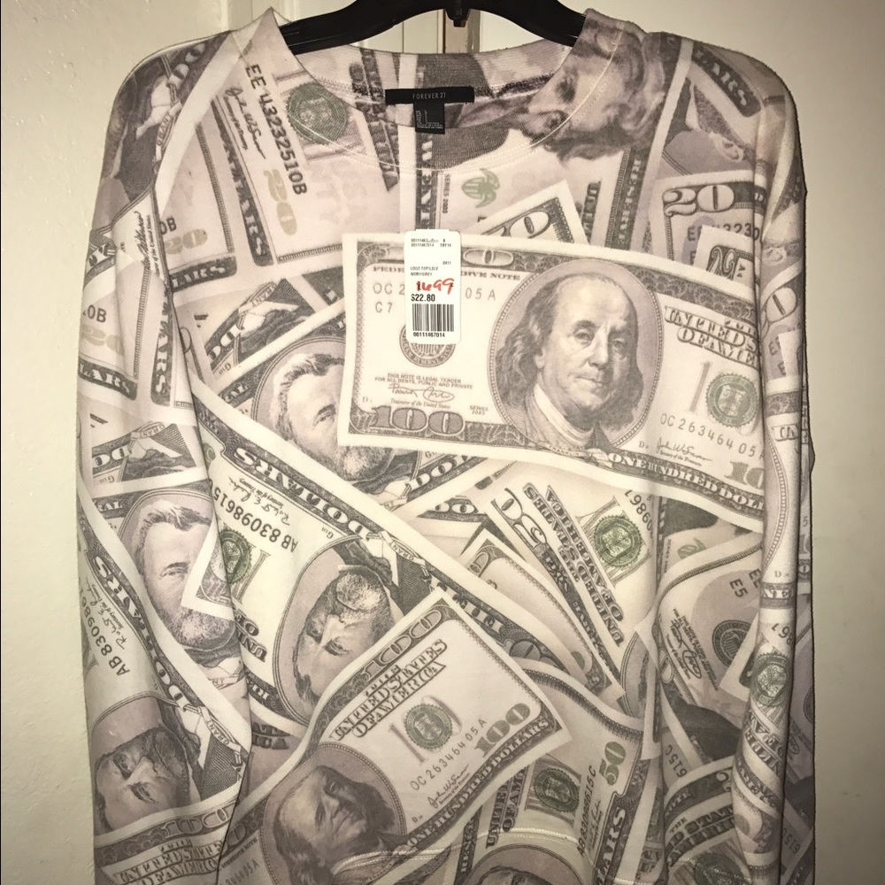 Women's Cash money sweatshirt long sleeve