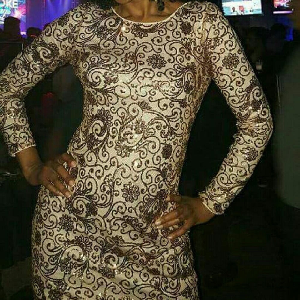 Jessica Simpson sequin dress!