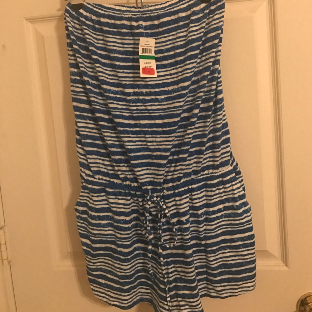Strapless Romper