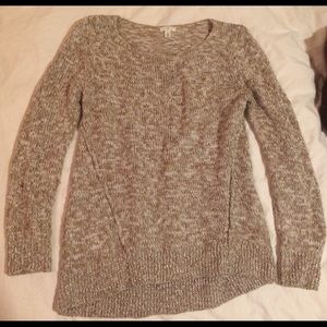 Oatmeal Marled Sweater Tunic