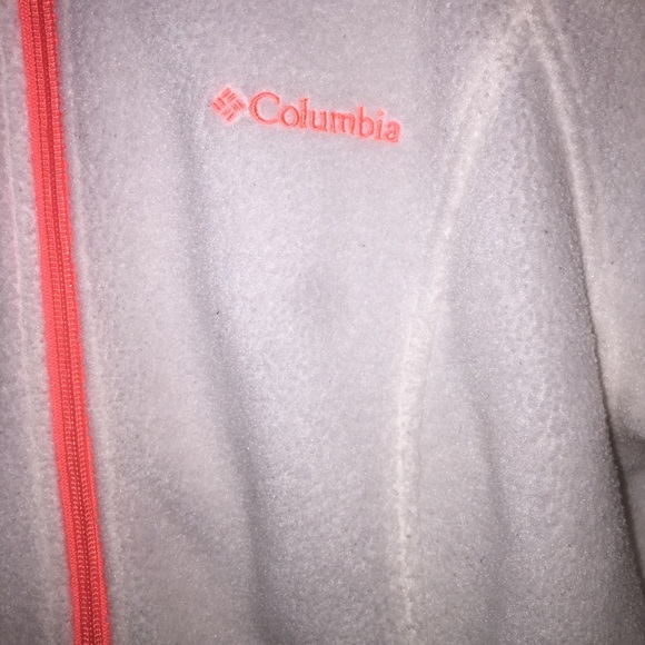 Columbia white and pink jacket - Picture 2 of 3
