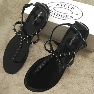 Brand New Spike Jelly Sandals