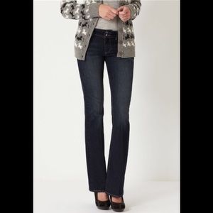 Paige Dark Wash Hidden Hills Bootcut Jeans