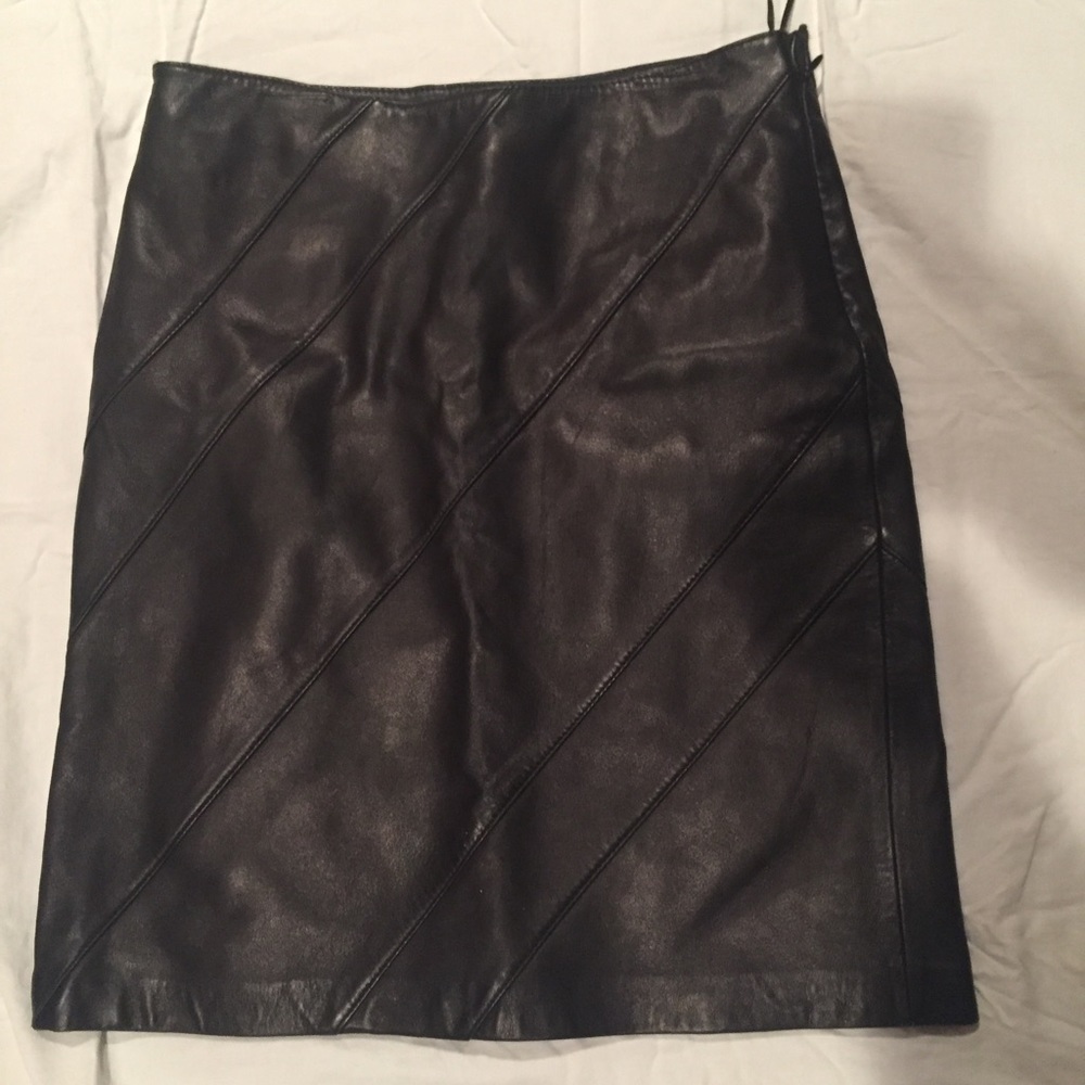 GUESS Genuine Leather Skirt