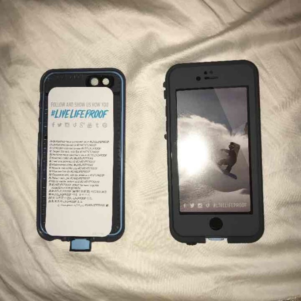 Brand new iPhone fre lifeproof case
