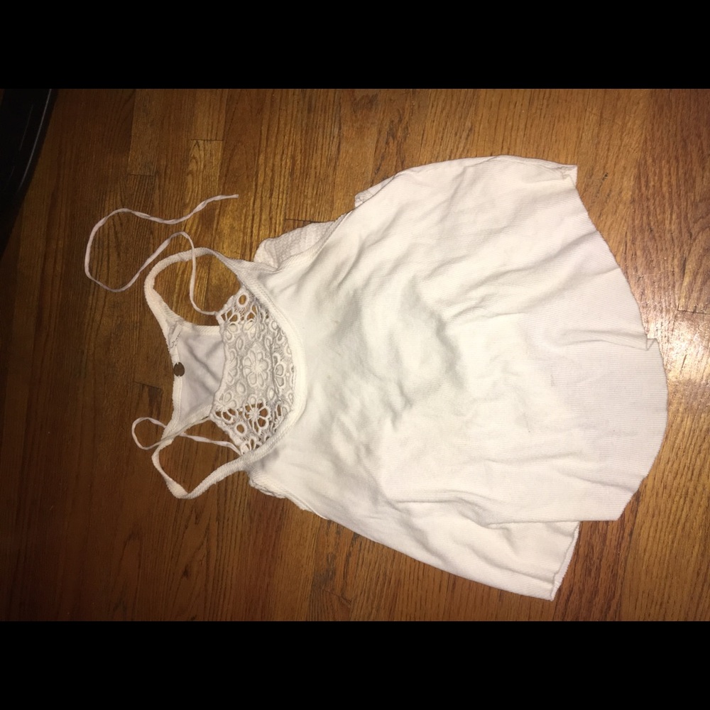 Free People White Tank Top