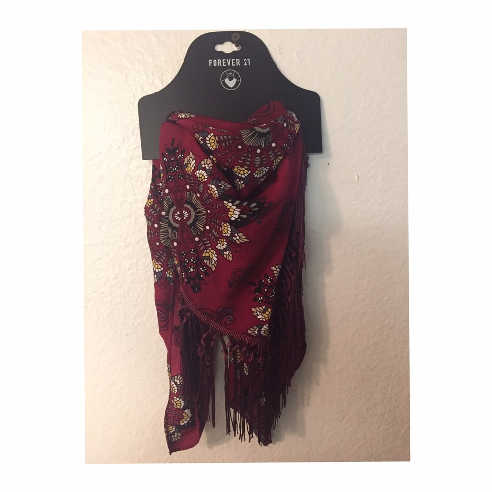 NEW Forever 21 floral scarf!