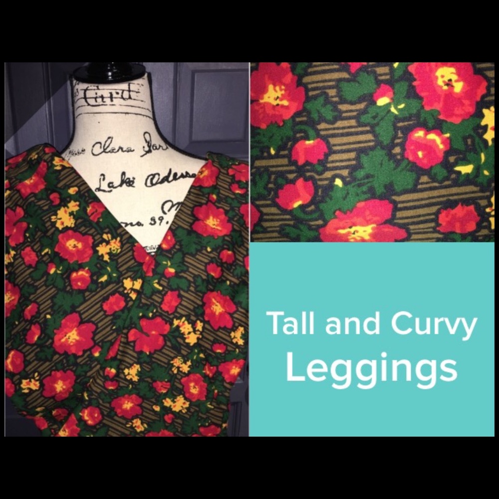 Flower leggings