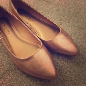 NWT Gold flats