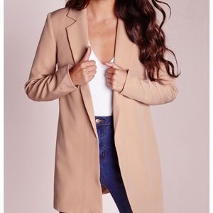 nude blazer