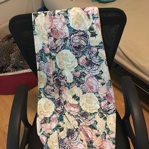 Lularoe flower maxi skirt