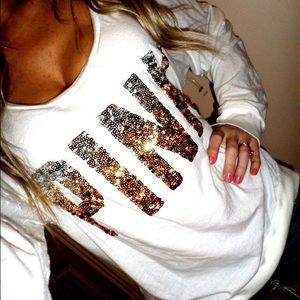 VS PINK SEQUIN FADE TOP💖