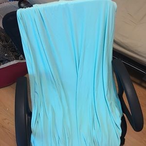 Lularoe mermaid blue maxi