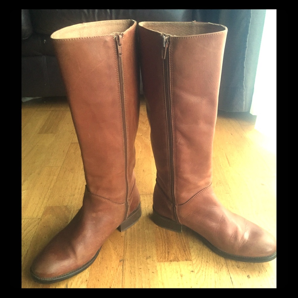 Women's Leather Boots Size 8.5 Vintage